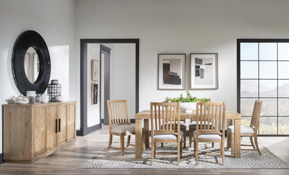 Torrance - Slat Back Dining Chair (Set of 2) - Aged Driftwood