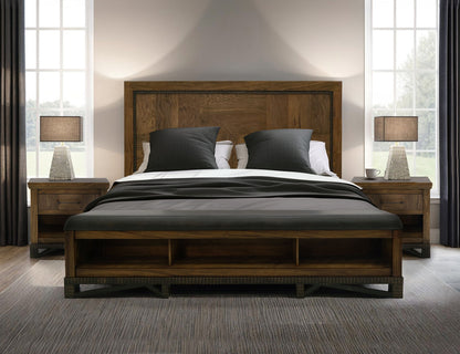 Walnut - King Headboard - Walnut Brown