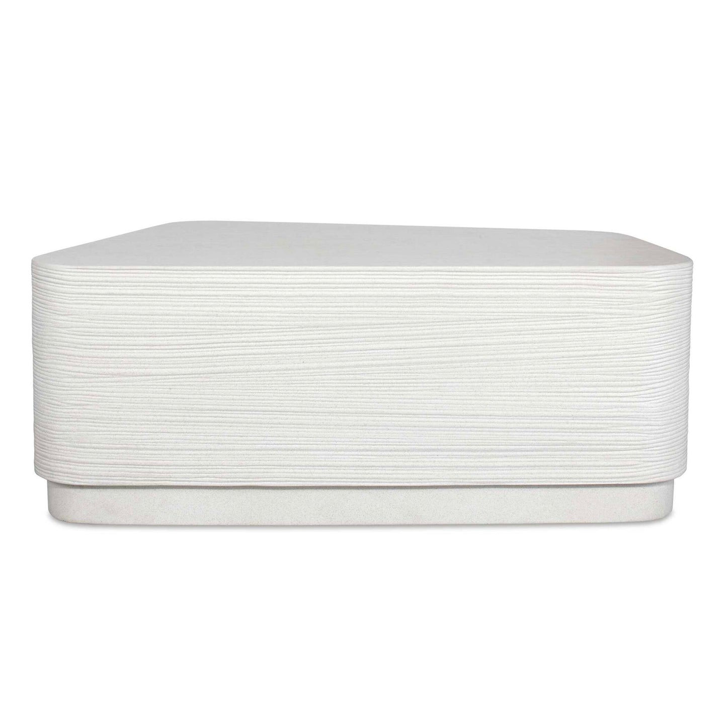 Saltwater - Concrete Coffee Table - White