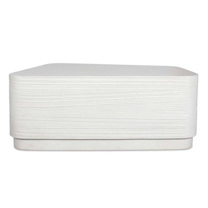 Saltwater - Concrete Coffee Table - White