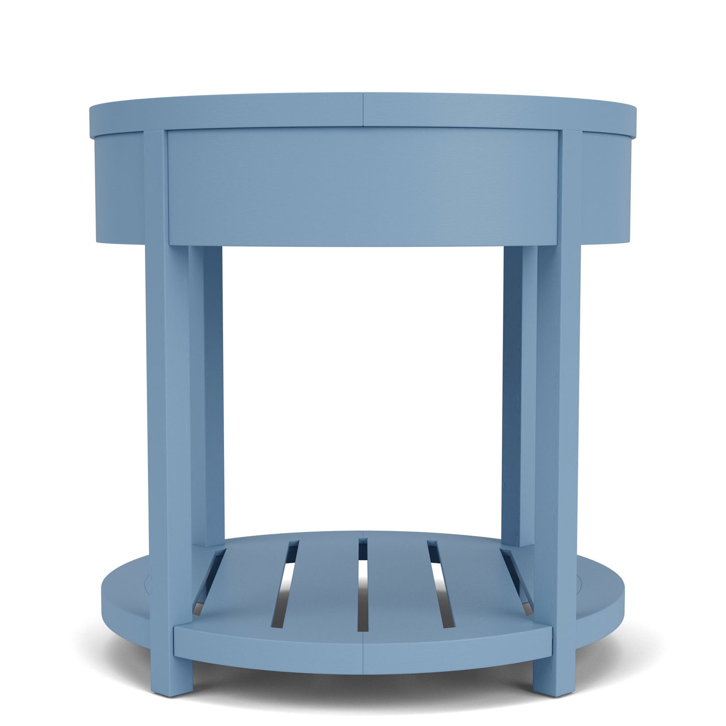 Rosalie - Round End Table - Blue