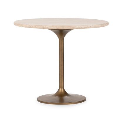 Malani - Travertine Gathering Table