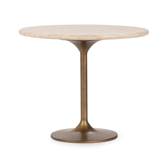 Malani - Travertine Gathering Table