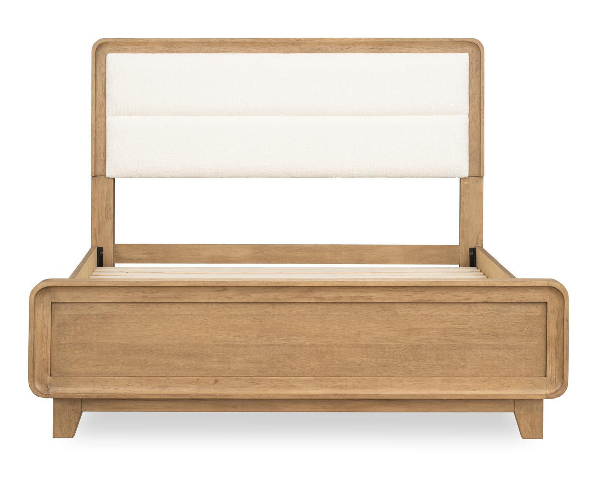 Theo - Full Panel Footboard With Slats - Desert Oak
