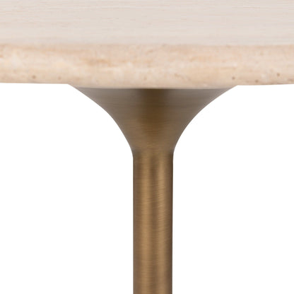 Malani - Travertine Gathering Table