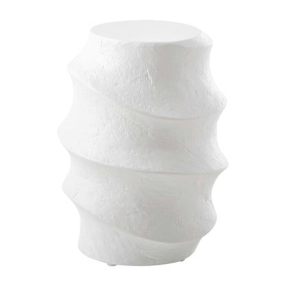 Winded - Outdoor Accent Table - White