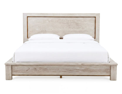 Loft - 6/6 Eastern King Platform - Gray / Beige