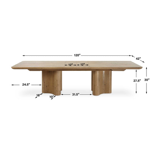 Cecelia - Dining Table - Oak