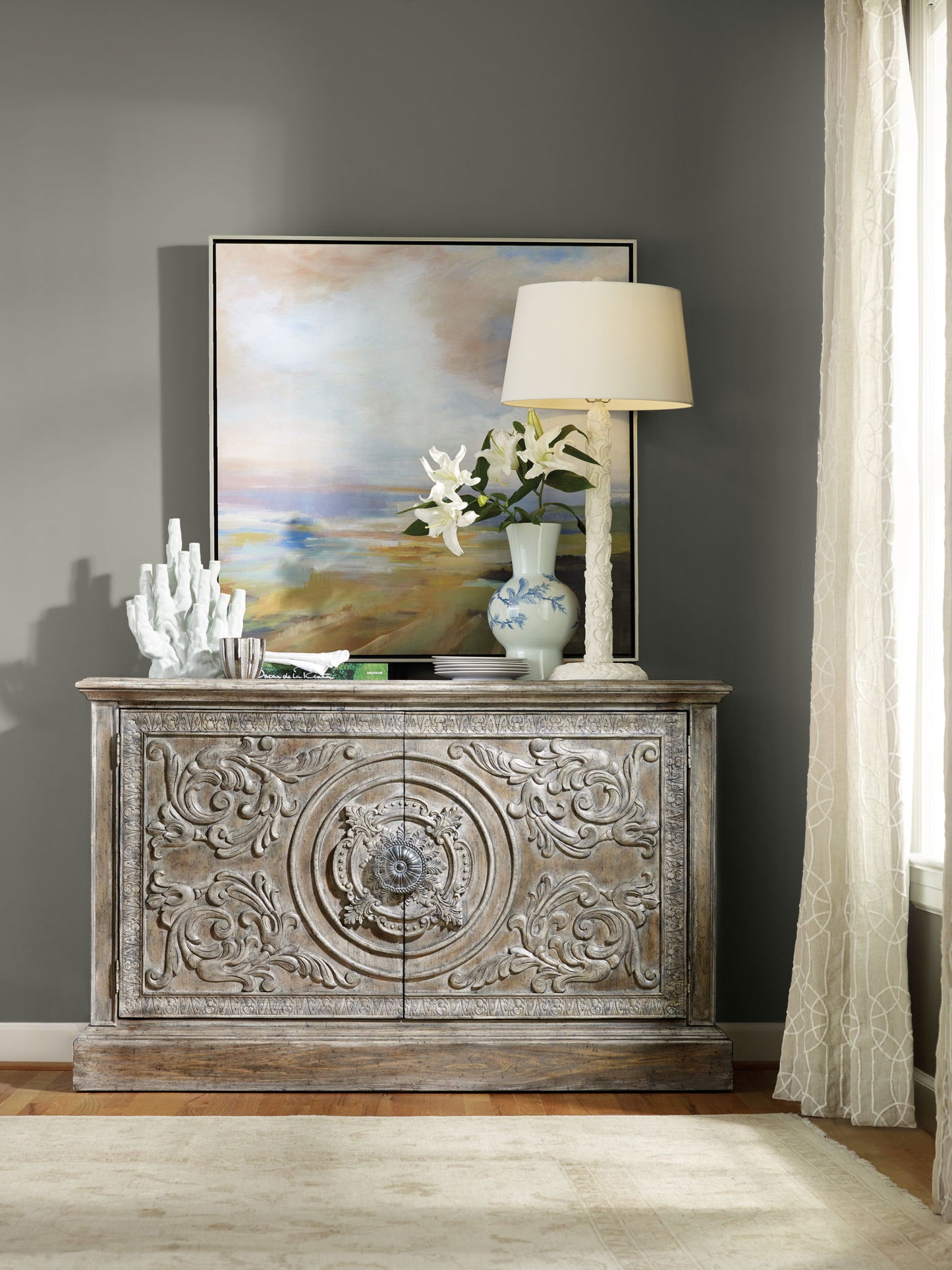 True Vintage - Melange 2-Door Accent Console