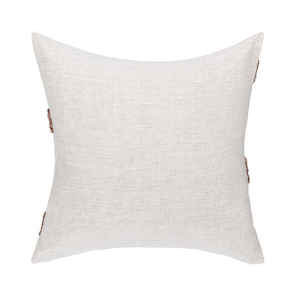 Essay - 22" x 22" LN Pillow - Frothed Brown