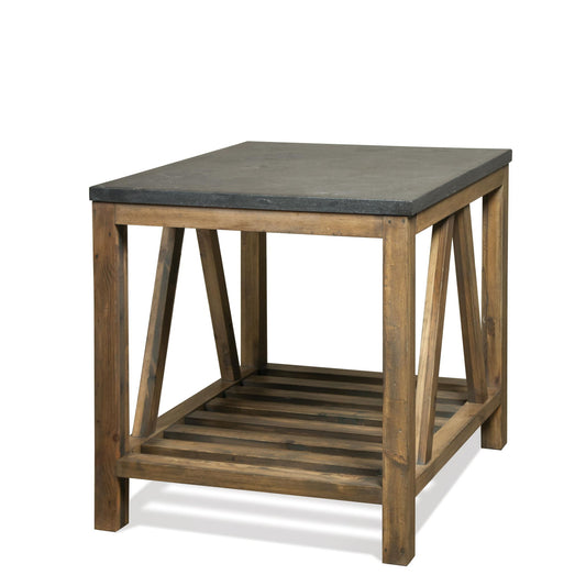 Weatherford - Rectangular Side Table Top - Bluestone