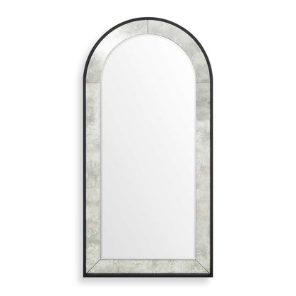Marlowe - Antique Arch Mirror - Black