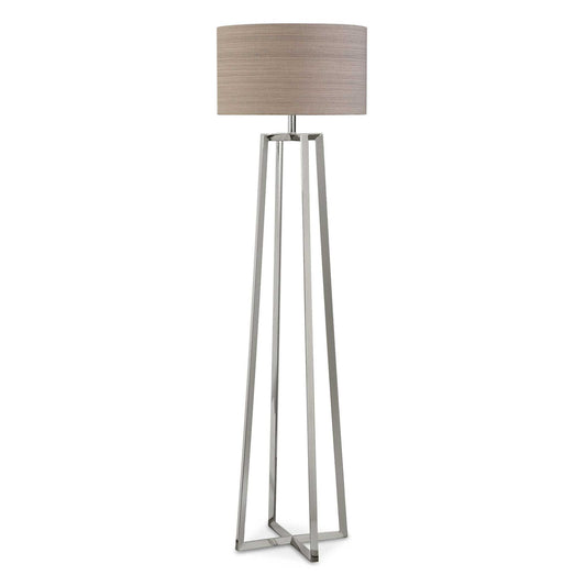 Keokee - Floor Lamp - Polished Nickel