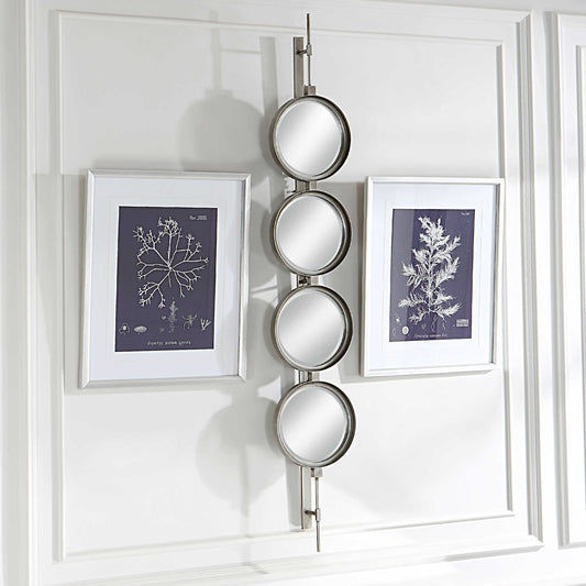 Button - Mirror - Gray