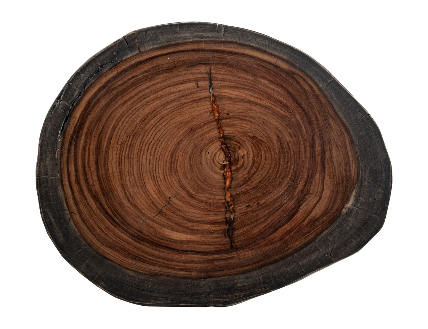 Parota - End Table - Dark Brown