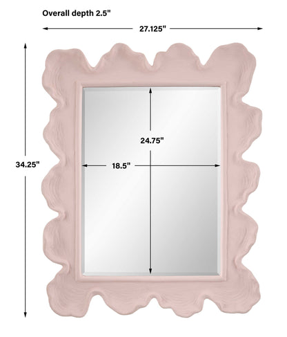Sea Coral - Mirror - Pink
