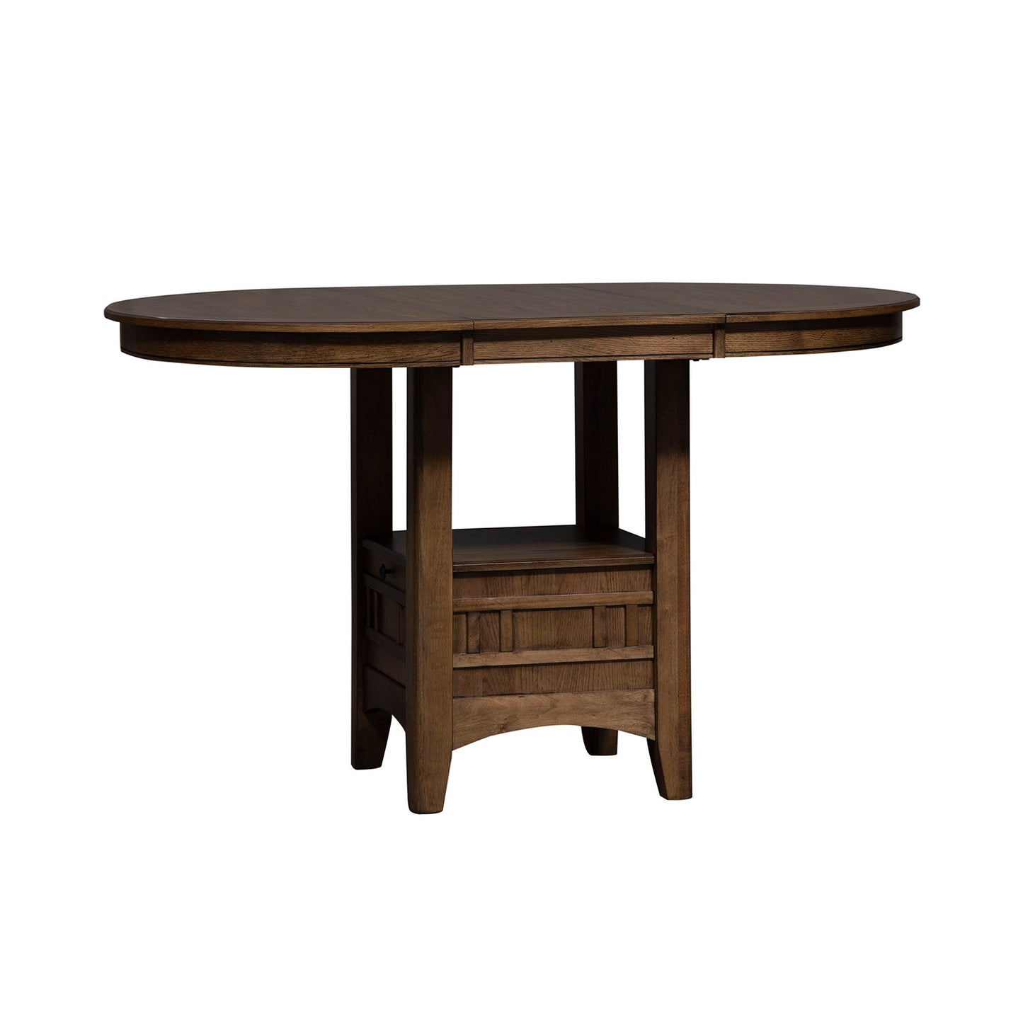 Santa Rosa - Pub Table Base - Light Brown