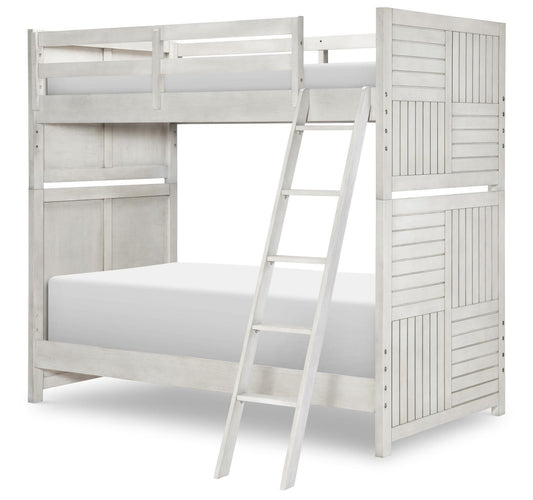 Summer Camp - Twin Bolting Bunk Rails With Slat Rolls - Stone Path Gray