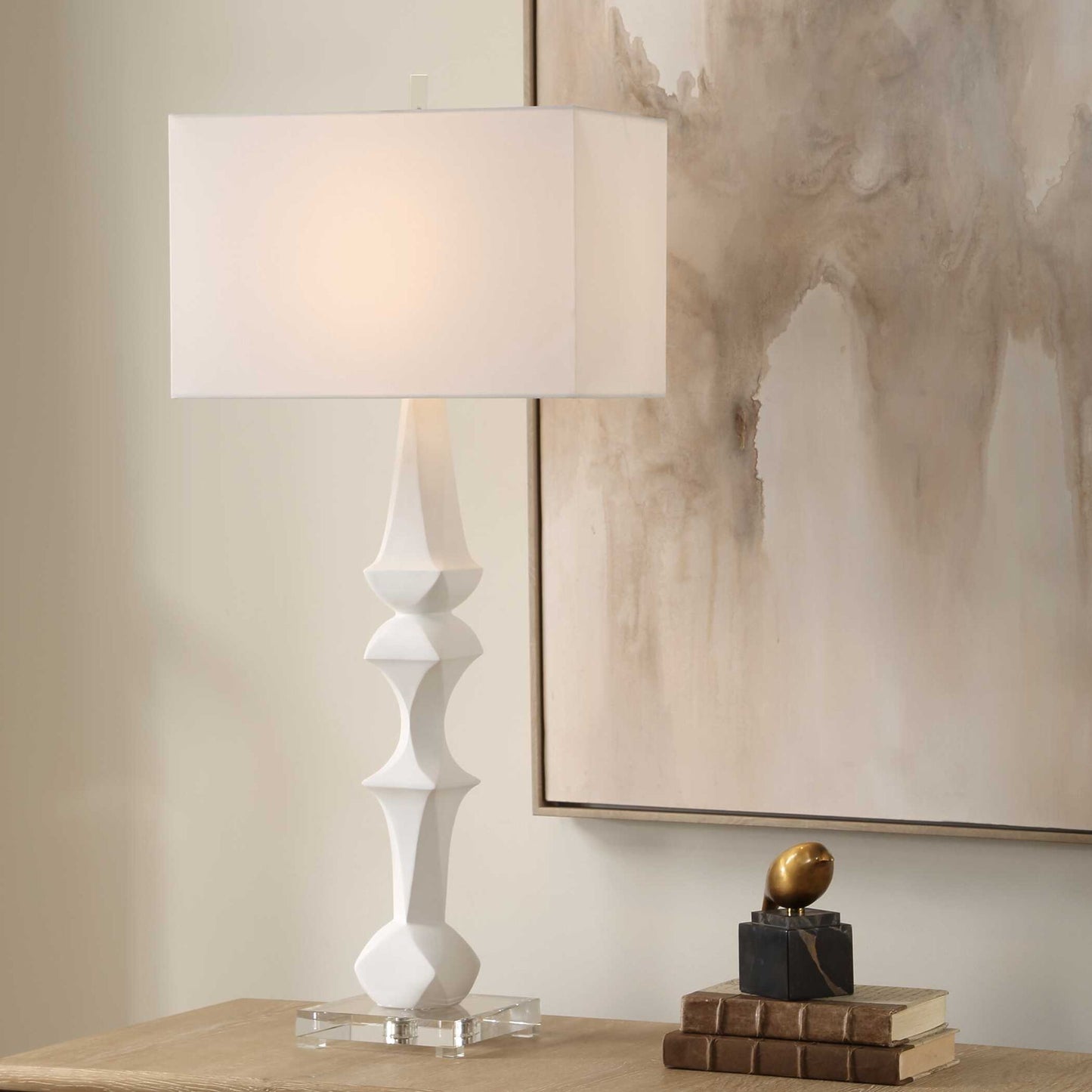 Mayme - Table Lamp - White