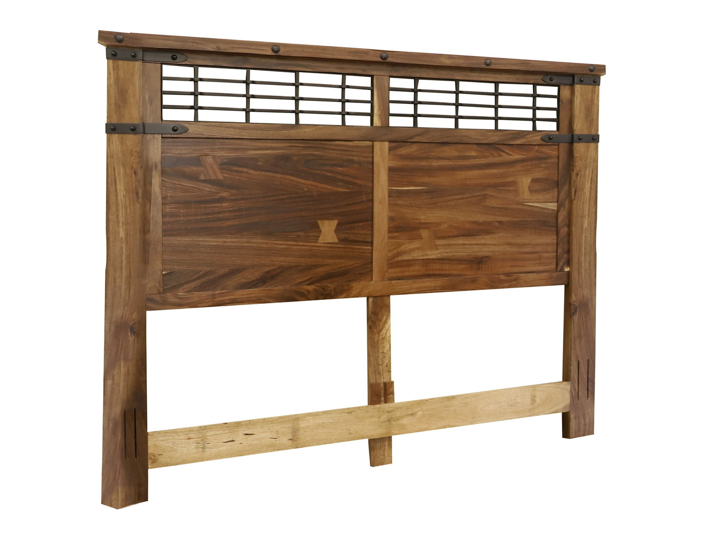 Parota - King Headboard - Cinnamon Brown