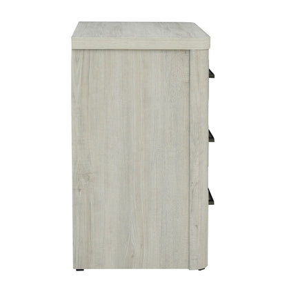 Modern Play - Nightstand With Charging Station - White