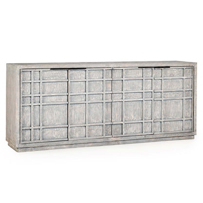 Chandler - 4 Door Sideboard - Antique Blue