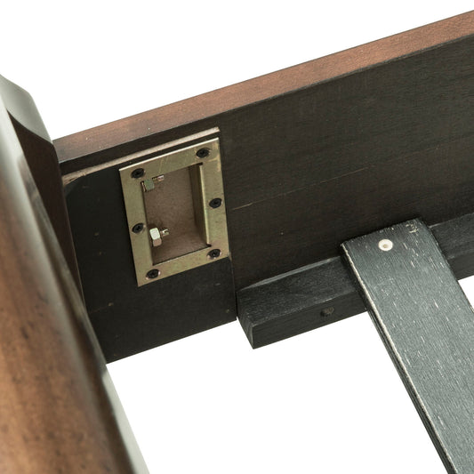 Rustic Traditions - Sleigh Bed Rails - Dark Brown