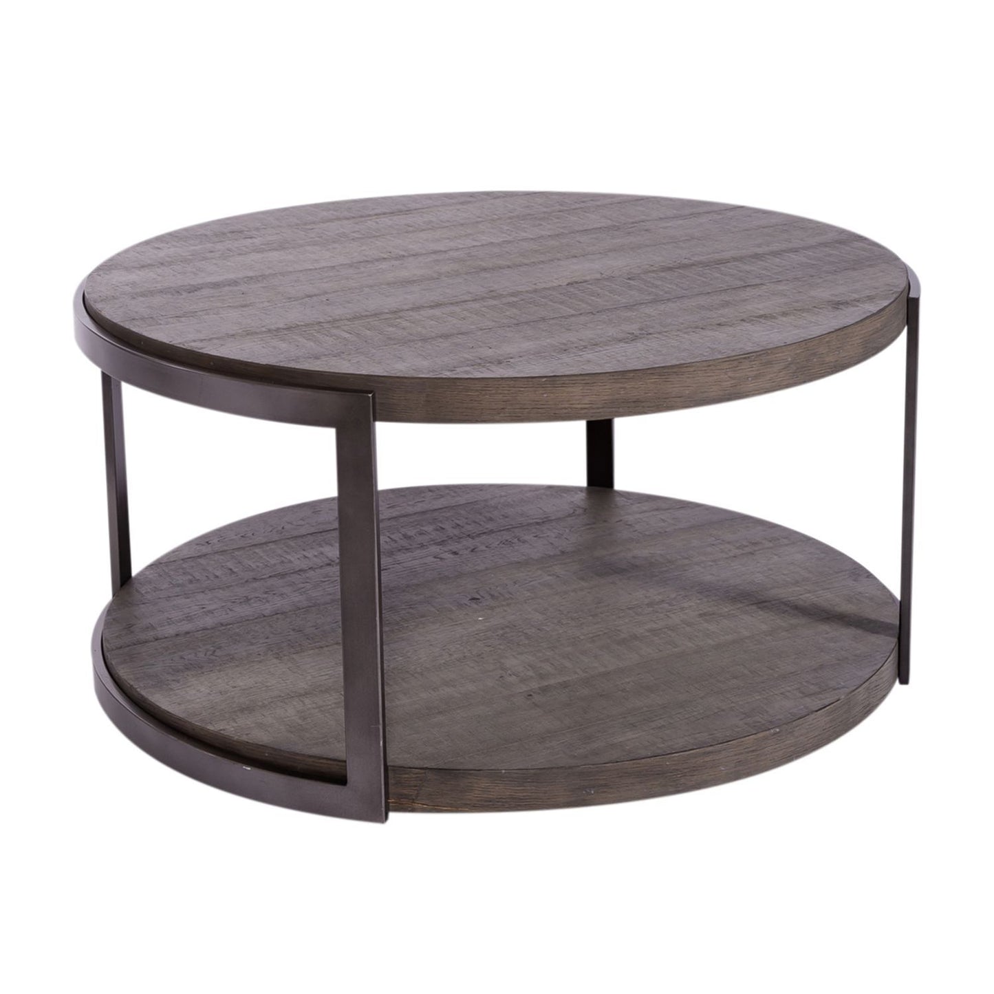 Modern View - Round Cocktail Table Top - Gauntlet Gray
