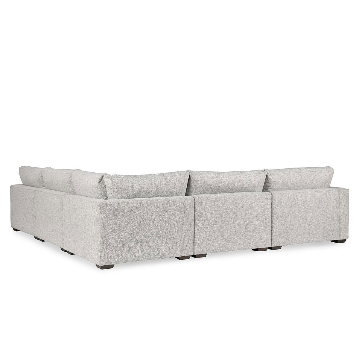 Ludwig - Upholstered 5 Piece Sectional - Ivory