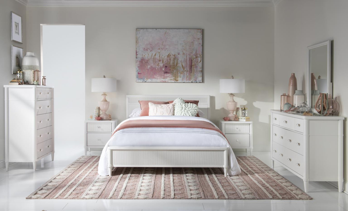 Adeline - 7 Drawer Dresser - Cloud White