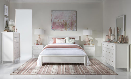 Adeline - 5 Drawer Chest - Cloud White