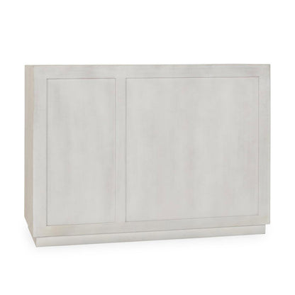 Isha - 3 Drawers 2 Door Cabinet - White Washed