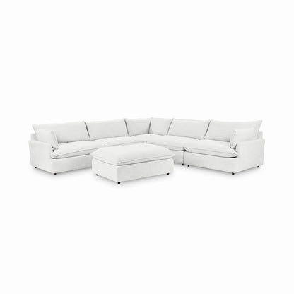 Caplan - 6 Piece Modular Sectional With Ottoman