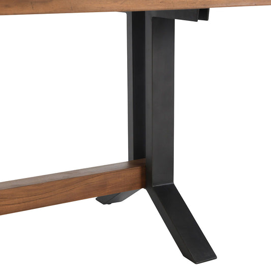 Bellamy - Dining Table - Honey / Black