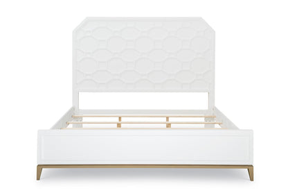 Chelsea by Rachael Ray - King Panel Headboard - White