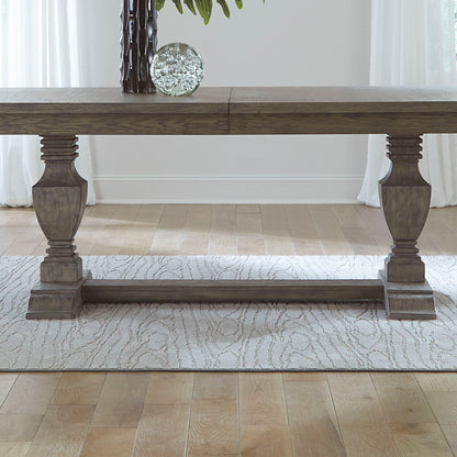 Westfield - Trestle Table Base - Light Brown