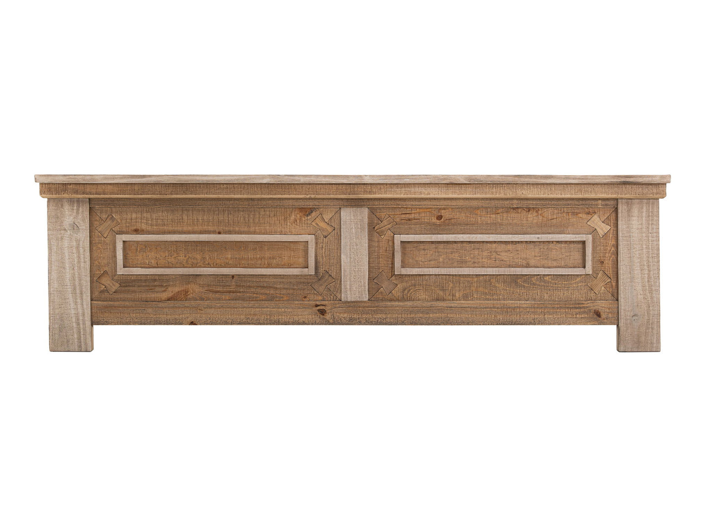 Montana - King Platform - Two Tone Light Brown