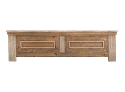 Montana - King Platform - Two Tone Light Brown