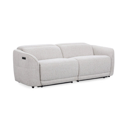 Ostend - Upholstered Power Recliner Sofa - Gray