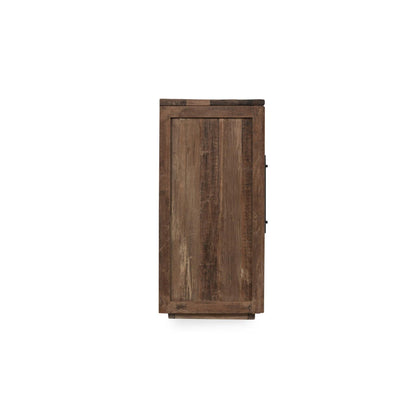 Jett - Wood 4 Door Cabinet - Natural