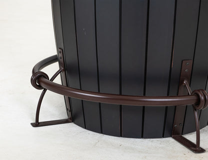 Antique - Bistro Base With Footrest - Multicolor