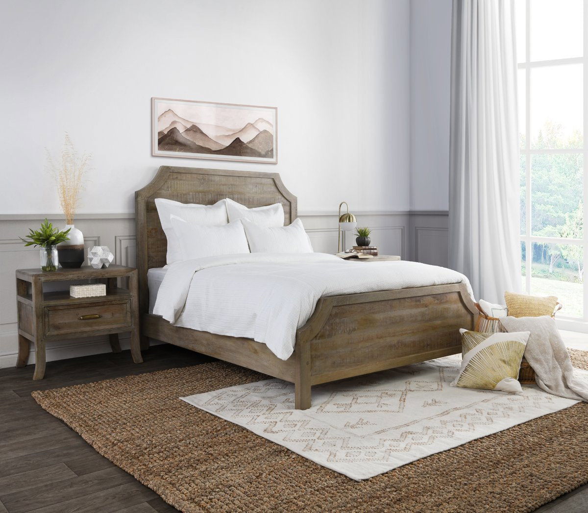 Mason - 3 Piece Queen Duvet Set - Cloud
