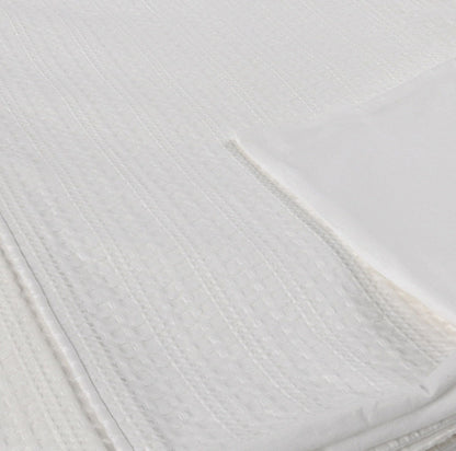 Mason - 3 Piece Queen Duvet Set - Cloud