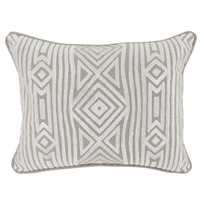 Intrigue - IN Raleigh Pillow - Natural / Ivory