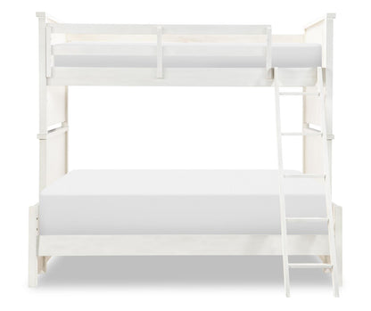 Flatiron - Full Size Bottom Bunk - White