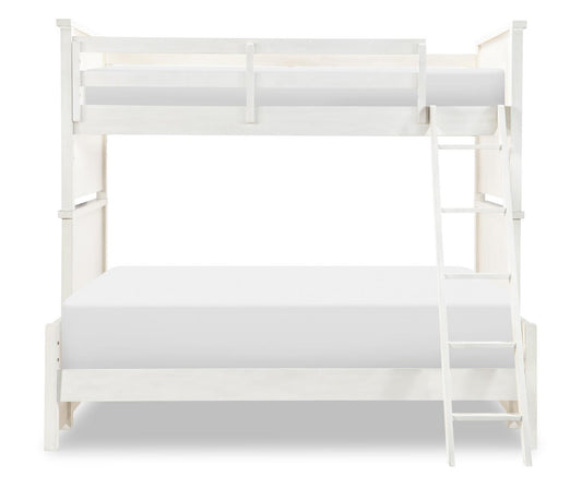 Flatiron - Full Size Bottom Bunk - White