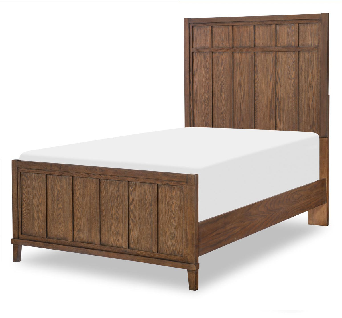 Horizons - Twin Panel Headboard - Dark Amber