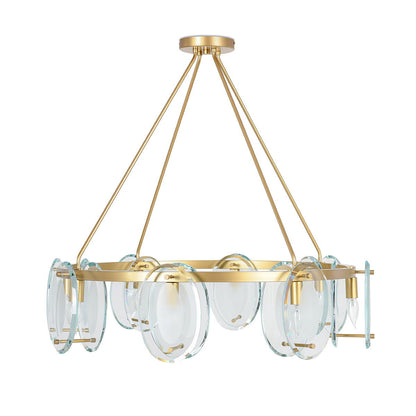 Gina - Chandelier - Gold