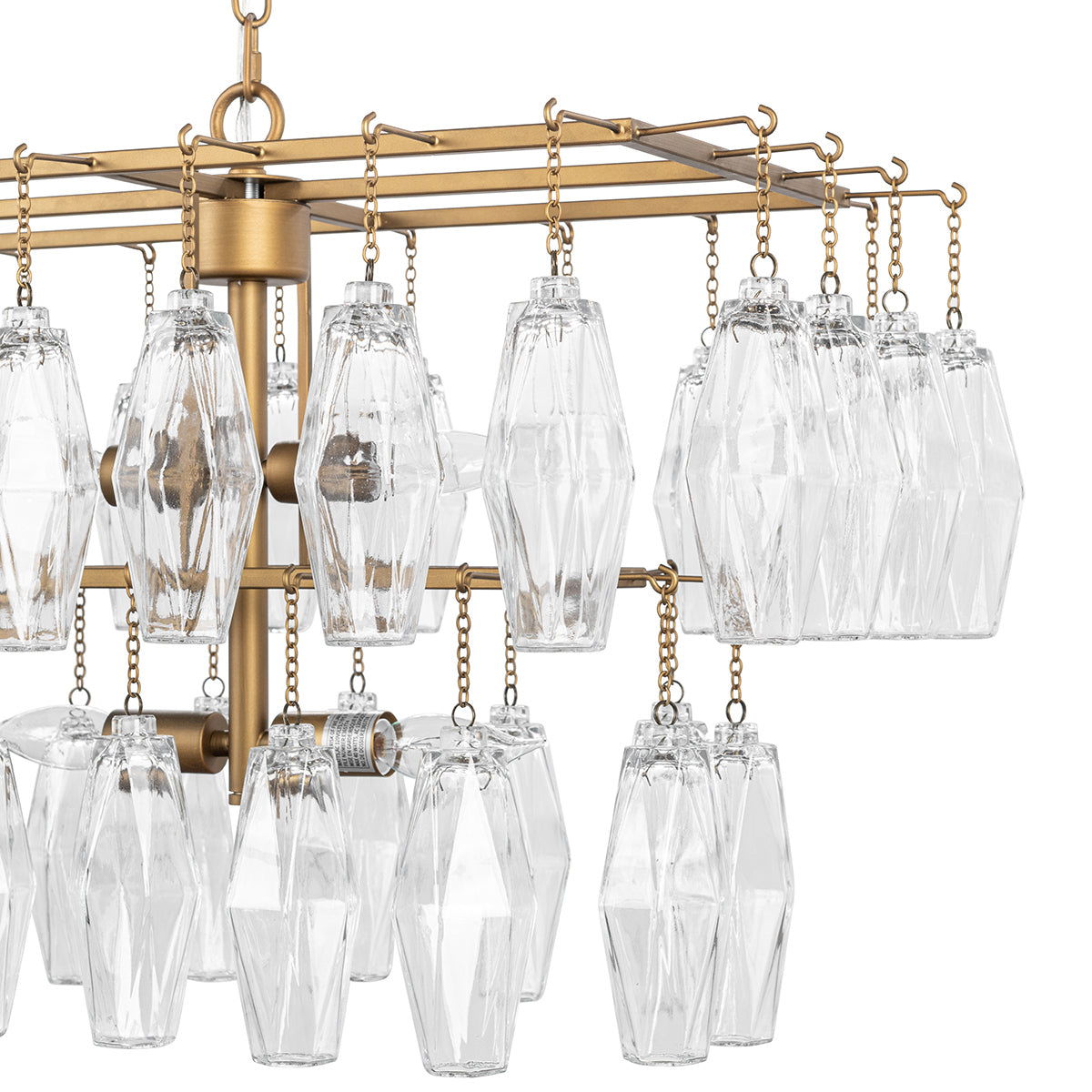 Tressia - Chandelier - Brass