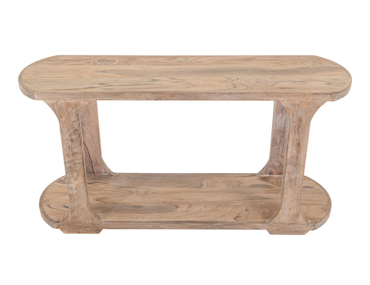 Balam - Sofa Table - Ivory White